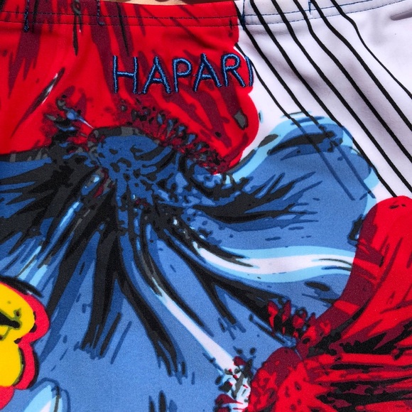Hapari Colorful Floral 1 Pc Swim Suit -Sz 8-10 Med - Picture 4 of 7